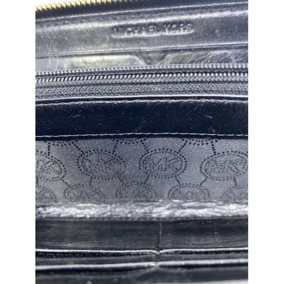 Michael Kors Black Quilted Leather Wallet - Picture 10 of 10